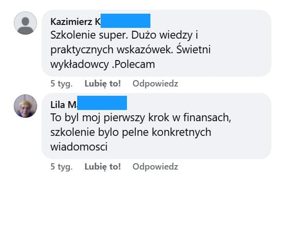 Opinia uczestnika spotkania